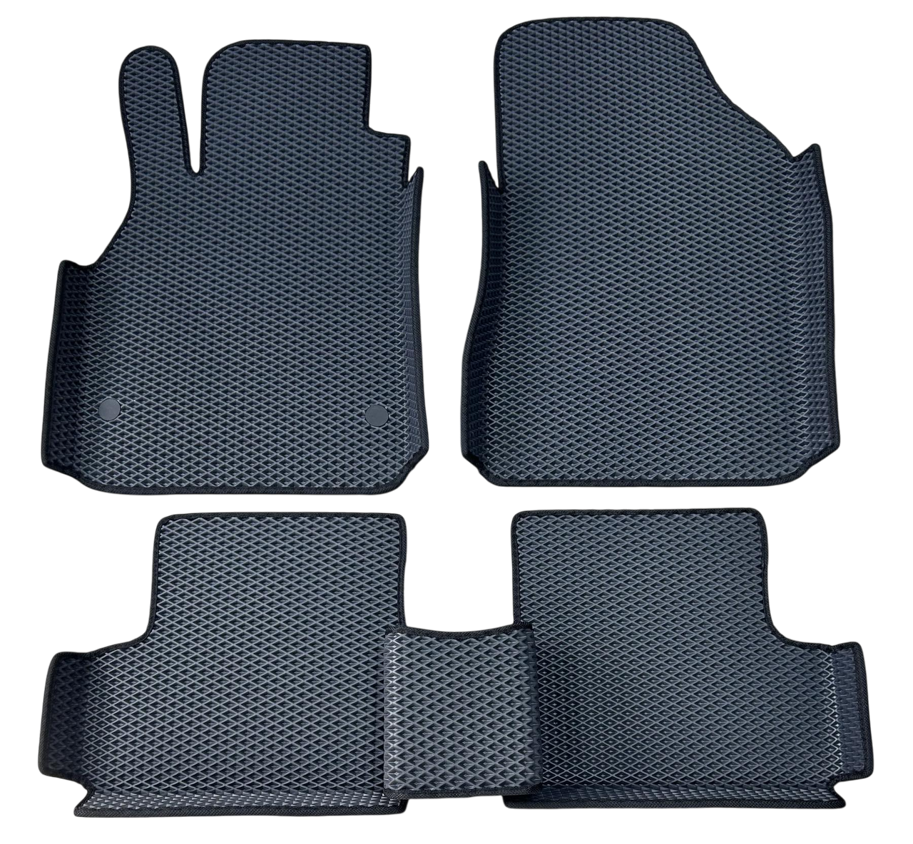 Коврики EVA с бортиками в салон для Renault Megane 3 Hatchback 2009+ гг. Черный (2119372593)