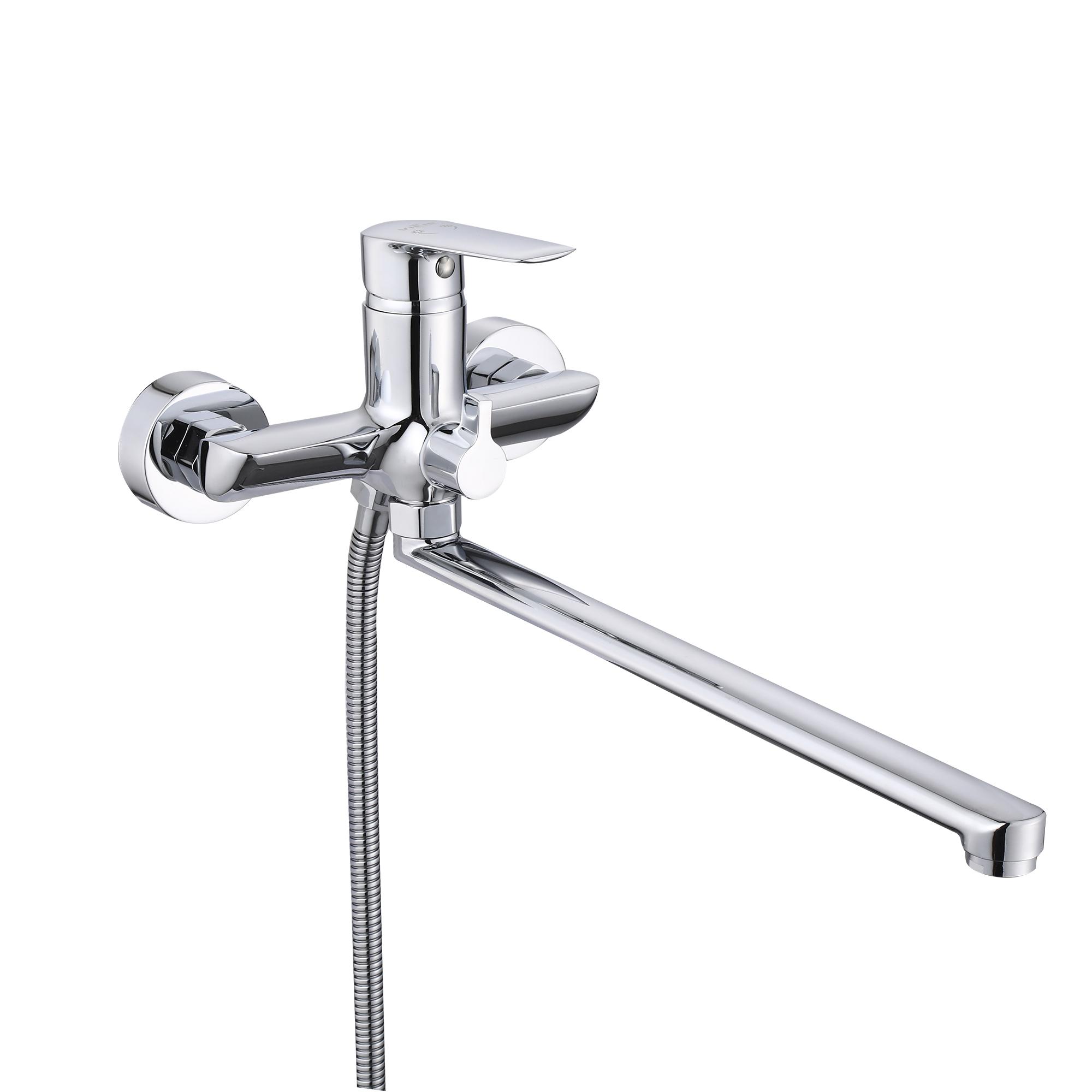 Смеситель для ванны Q-tap Leo QTLEO2601CRM45562 однорычажный Хром (235383) Смеситель для ванны Q-tap Leo QTLEO2601CRM45562 однорычажный Хром (235383)