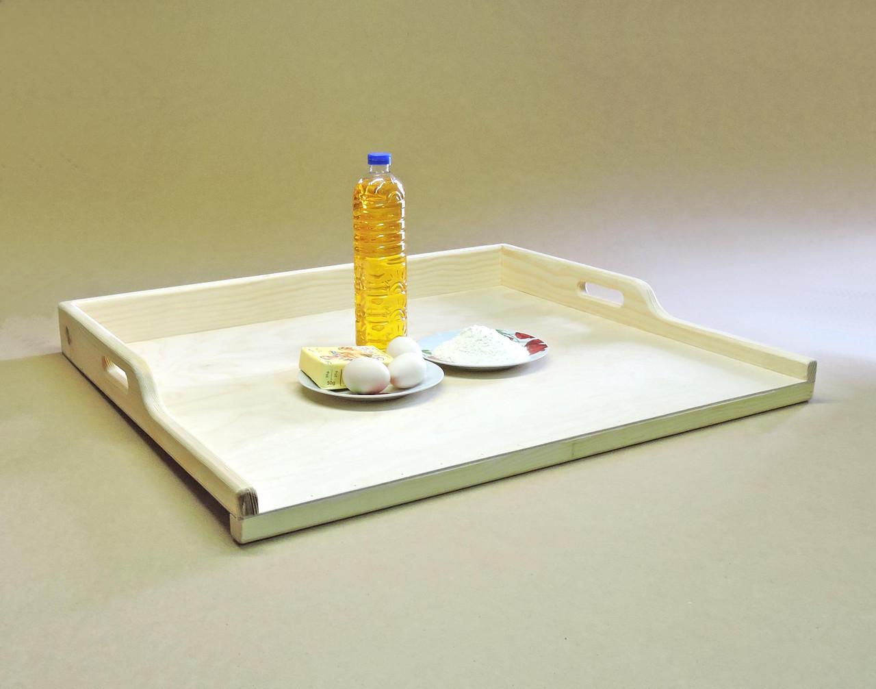 Дошка для тіста з дерева Грація класична 65х77 см (ДСТ-65770400) - фото 4 Дошка для тіста з дерева Грація класична 65х77 см (ДСТ-65770400) - фото 4