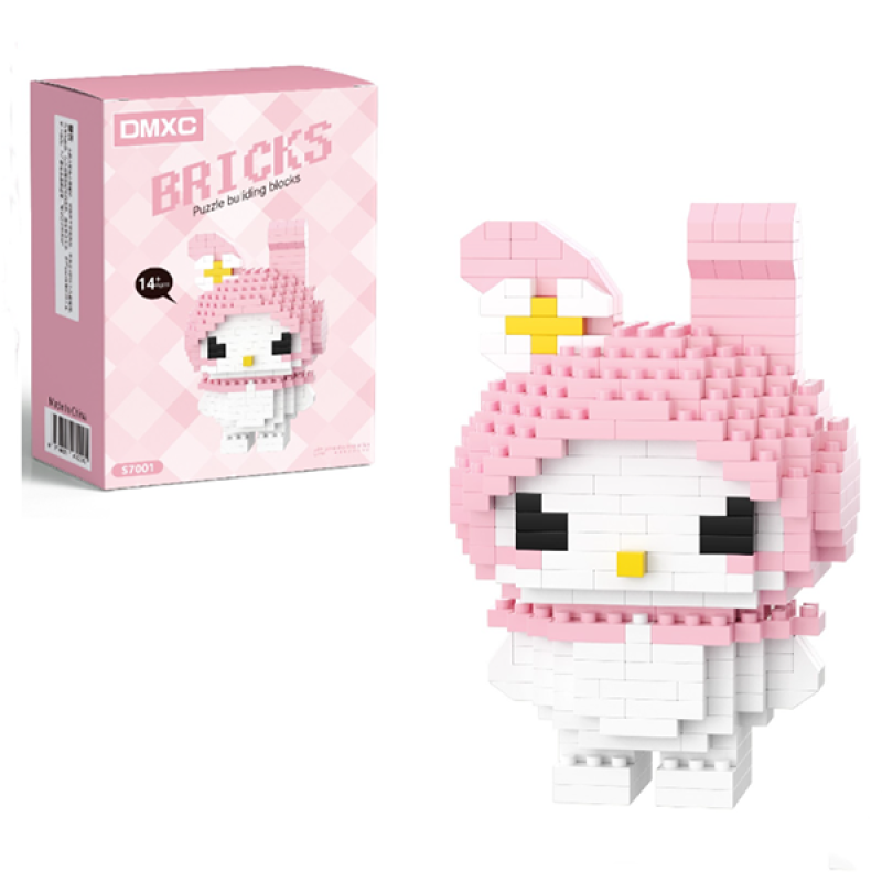 Конструктор фигурка BRICKS пиксели Мелоди 368 деталей (S7001) Конструктор фигурка BRICKS пиксели Мелоди 368 деталей (S7001)