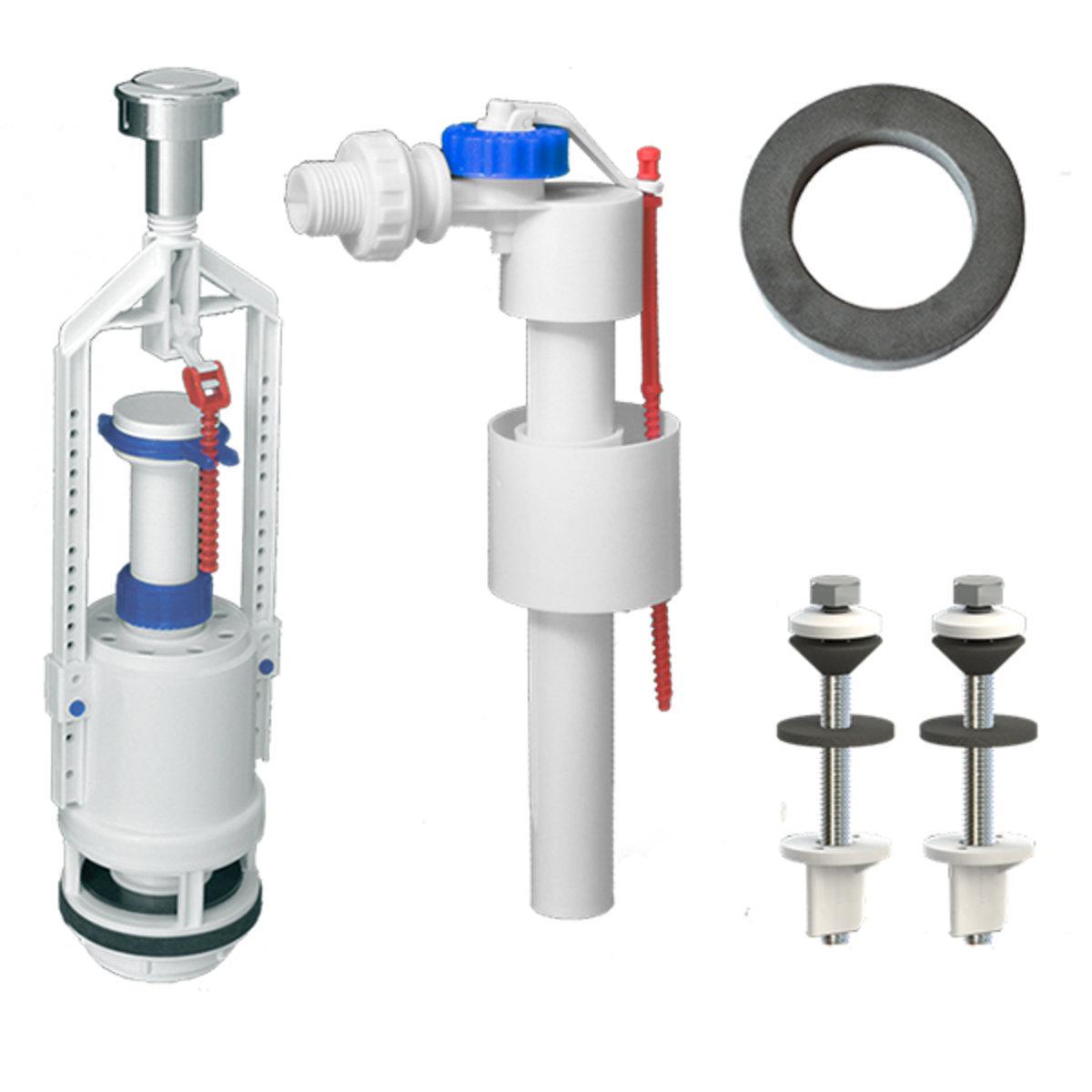 Комплект для смывного бачка SoloPlast АБК-02 АН-031.00 1/2" (SW-9521)