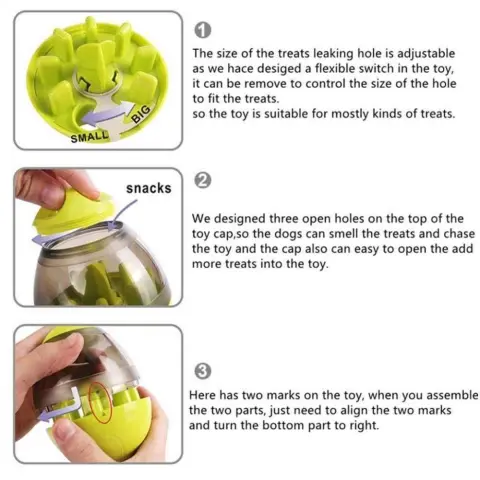 Іграшка Eating Sport для вихованців склянку з отвором для їжі - фото 5