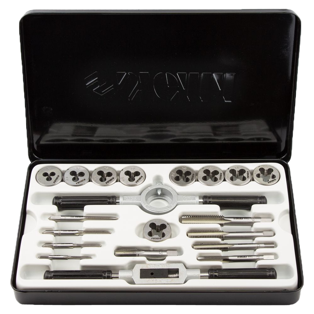 Набір плашок та мітчиків Sigma 20 од. в металевому кейсі 1643111)