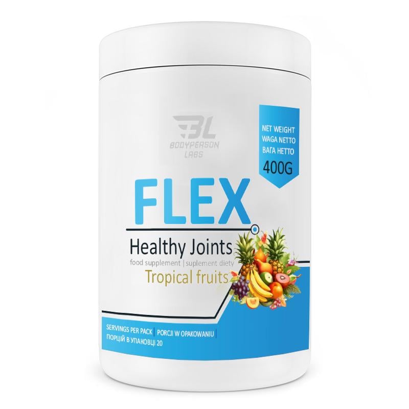 Вітаміни для підтримки здоров’я суглобів Bodyperson Labs Flex Healthy Joints 400 г Вітаміни для підтримки здоров’я суглобів Bodyperson Labs Flex Healthy Joints 400 г