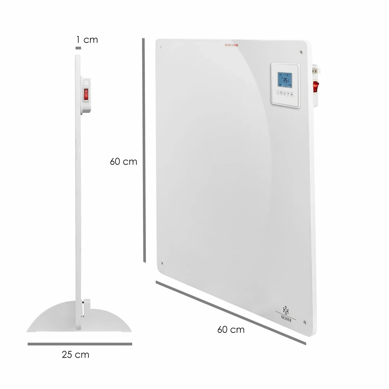 Инфракрасный обогреватель настенный KESSER 425 Вт - фото 8