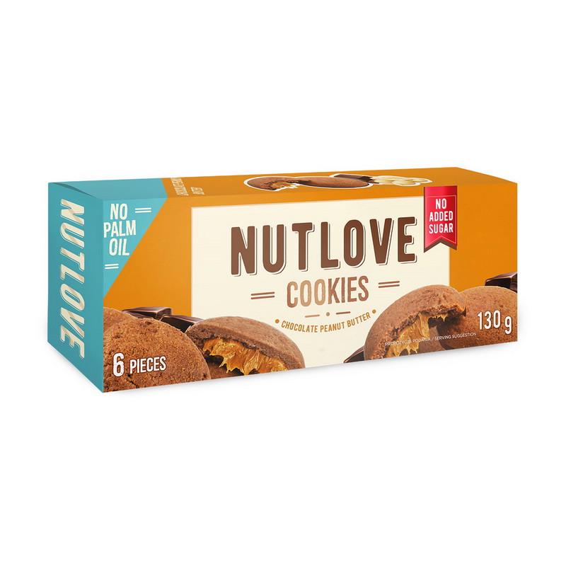 Печиво AllNutrition Nutlove Cookies 130 г Шоколад і арахісова паста (21699-01)