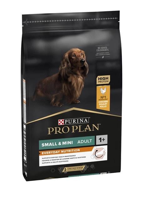 Корм сухий Purina Pro Plan Small & Mini 1+ для дорослих собак малих порід із куркою 3 кг