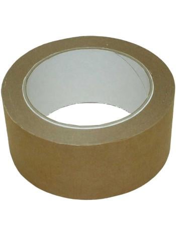 Скотч упаковочный бумажный крафтовый 48х20 м