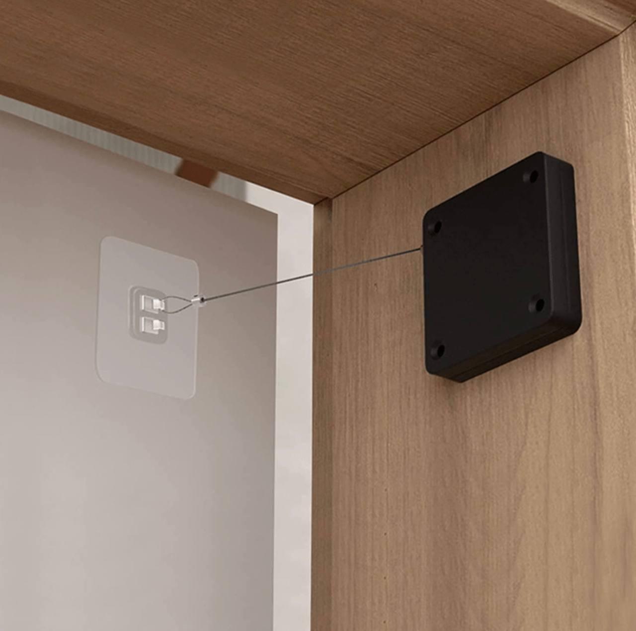 Доводчик дверей автоматичний з металевим кабелем Чорний (816b07ca) - фото 4 Доводчик дверей автоматичний з металевим кабелем Чорний (816b07ca) - фото 4