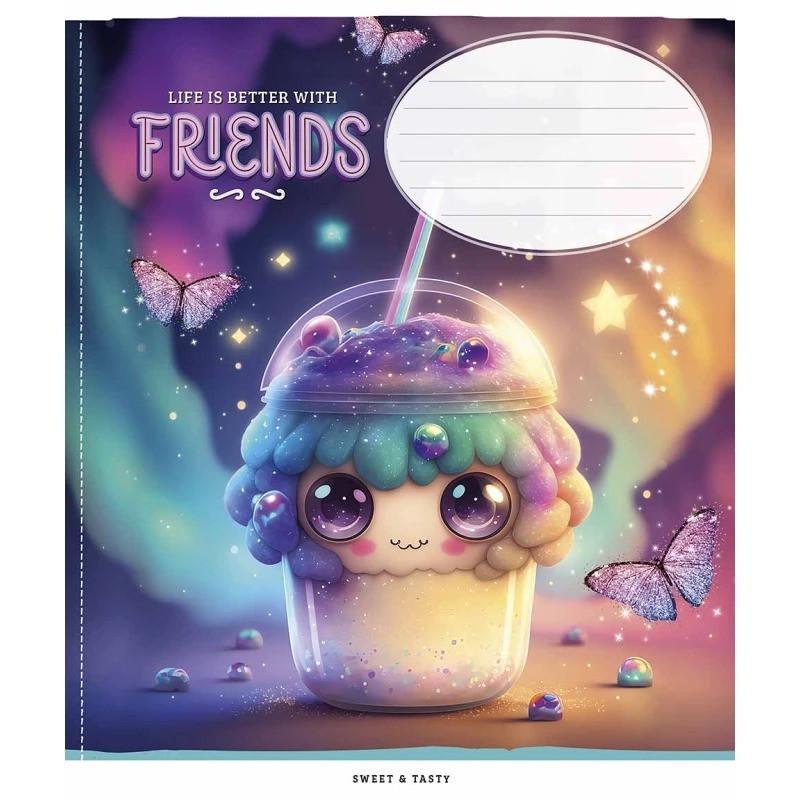 Шкільний зошит Star 012-3396K-2 в клітинку 12 аркушів (RLT43040)