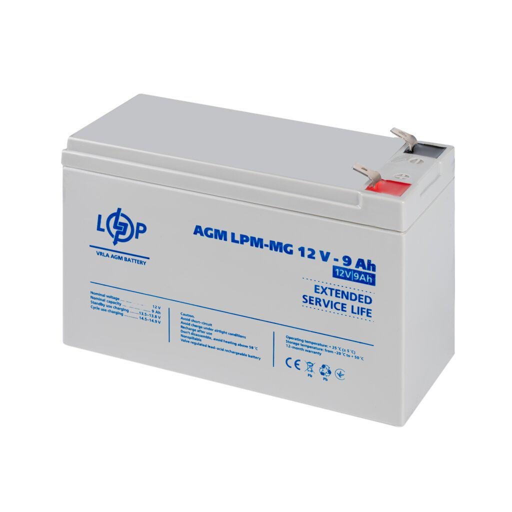 Аккумулятор мультигелевый LogicPower LPM-MG 12V 9 Ah LP6555 (615077) - фото 3