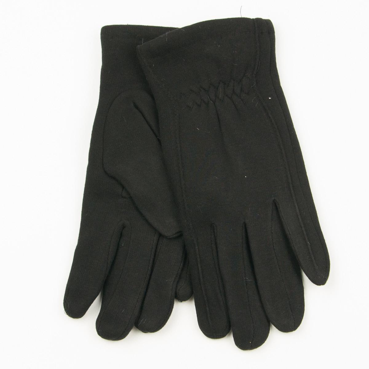 Мужские зимние трикотажные перчатки с искусственным мехом L (18-1-29/1)