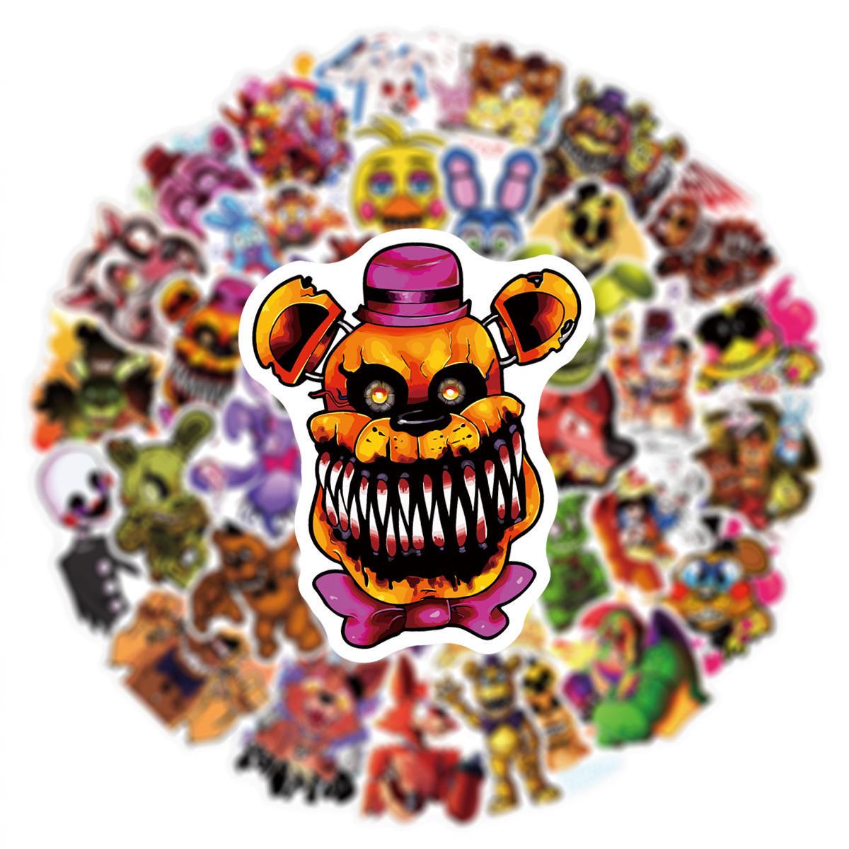 Стикеры FNAF 50 шт. (1931097627)
