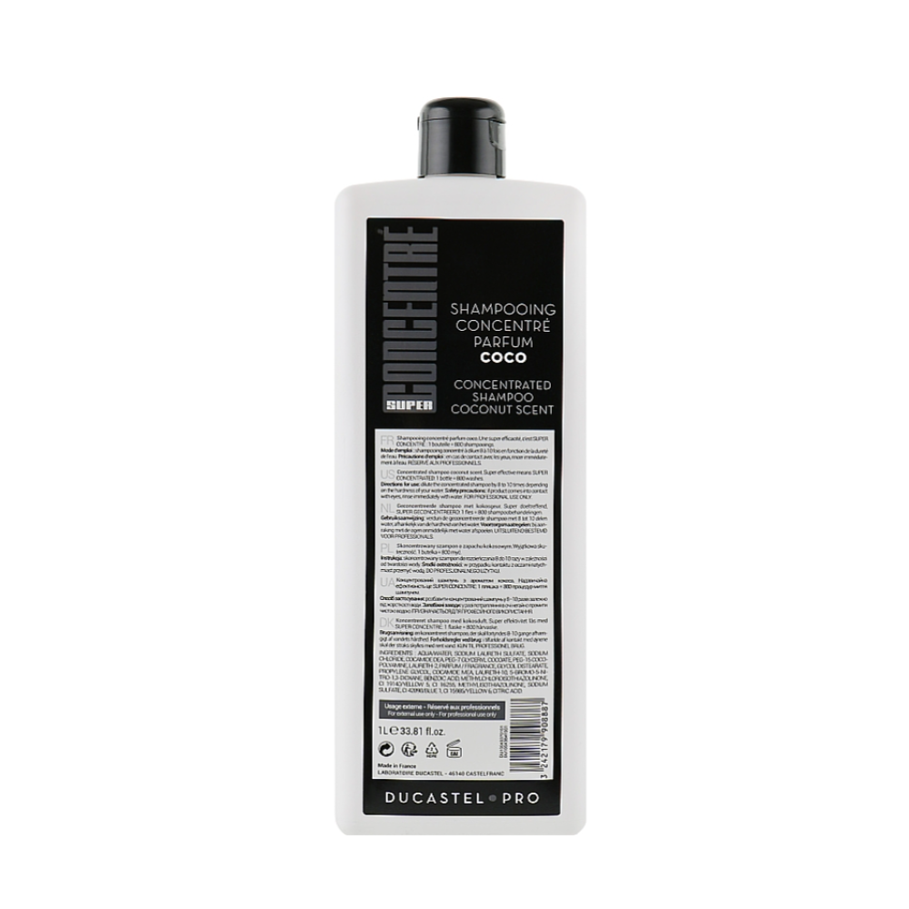 Шампунь сильноконцентрований Laboratoire Ducastel Subtil Shampoo Coconut 1000 мл