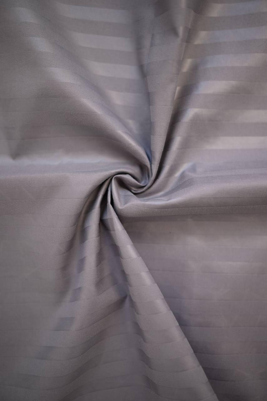 Комплект постільної білизни Signorina Siena зі страйп-сатину сімейний 50х70 см/70х70 см Сірий (003S) - фото 3 Комплект постільної білизни Signorina Siena зі страйп-сатину сімейний 50х70 см/70х70 см Сірий (003S) - фото 3