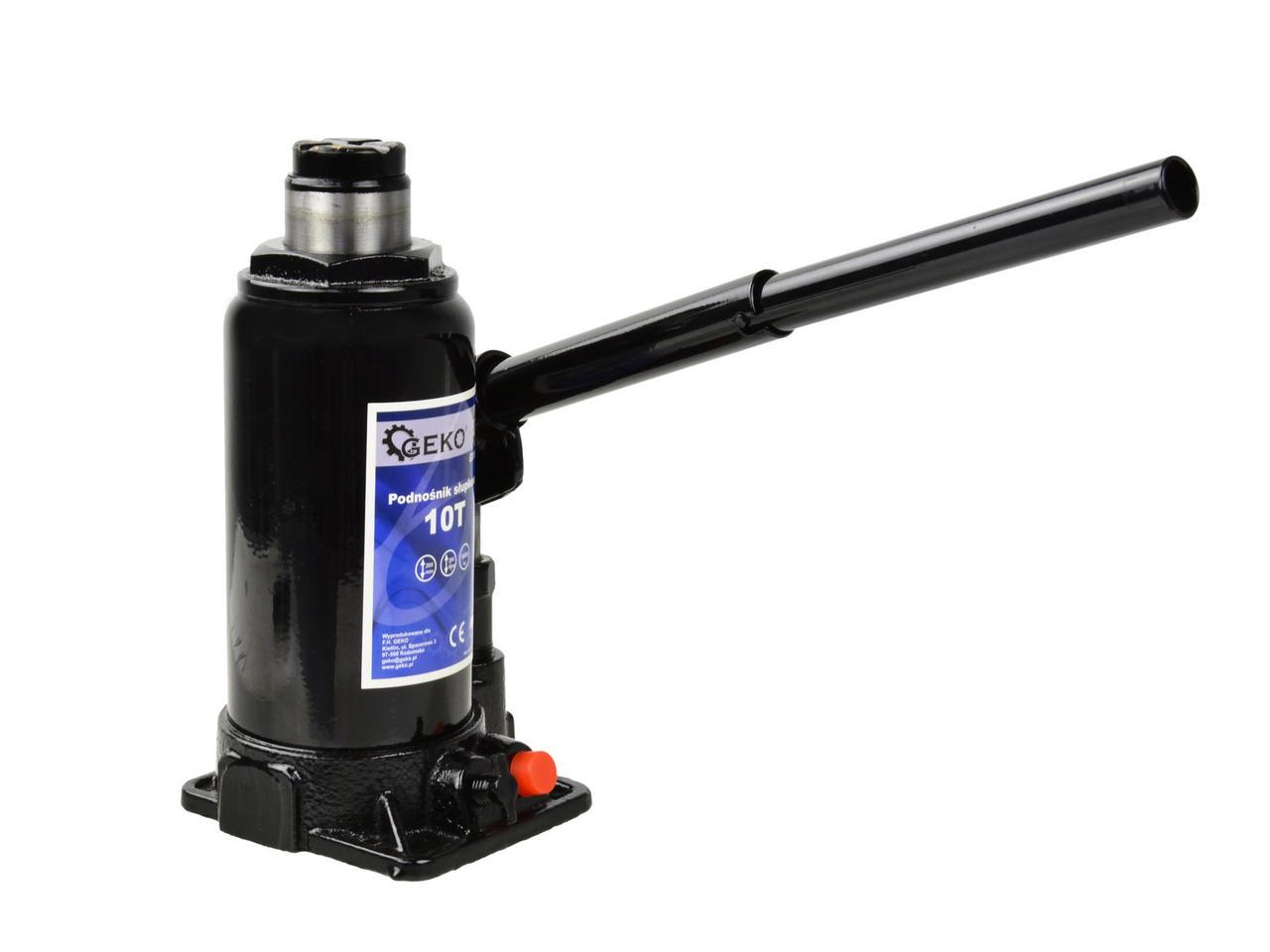 Домкрат гідравлічний GeKo пляшковий 10 тонн (G01054) - фото 2 Домкрат гідравлічний GeKo пляшковий 10 тонн (G01054) - фото 2