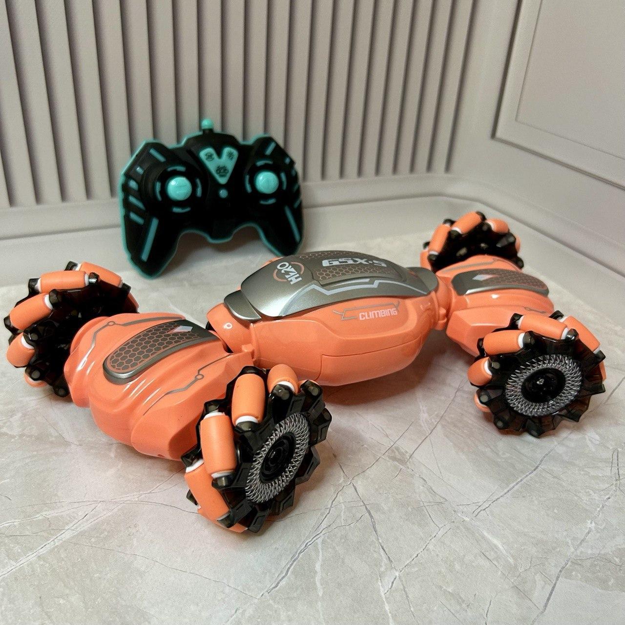 Машинка-оборотень на пульте радиоуправления XB1099 USB-зарядка Красный (XB1099)