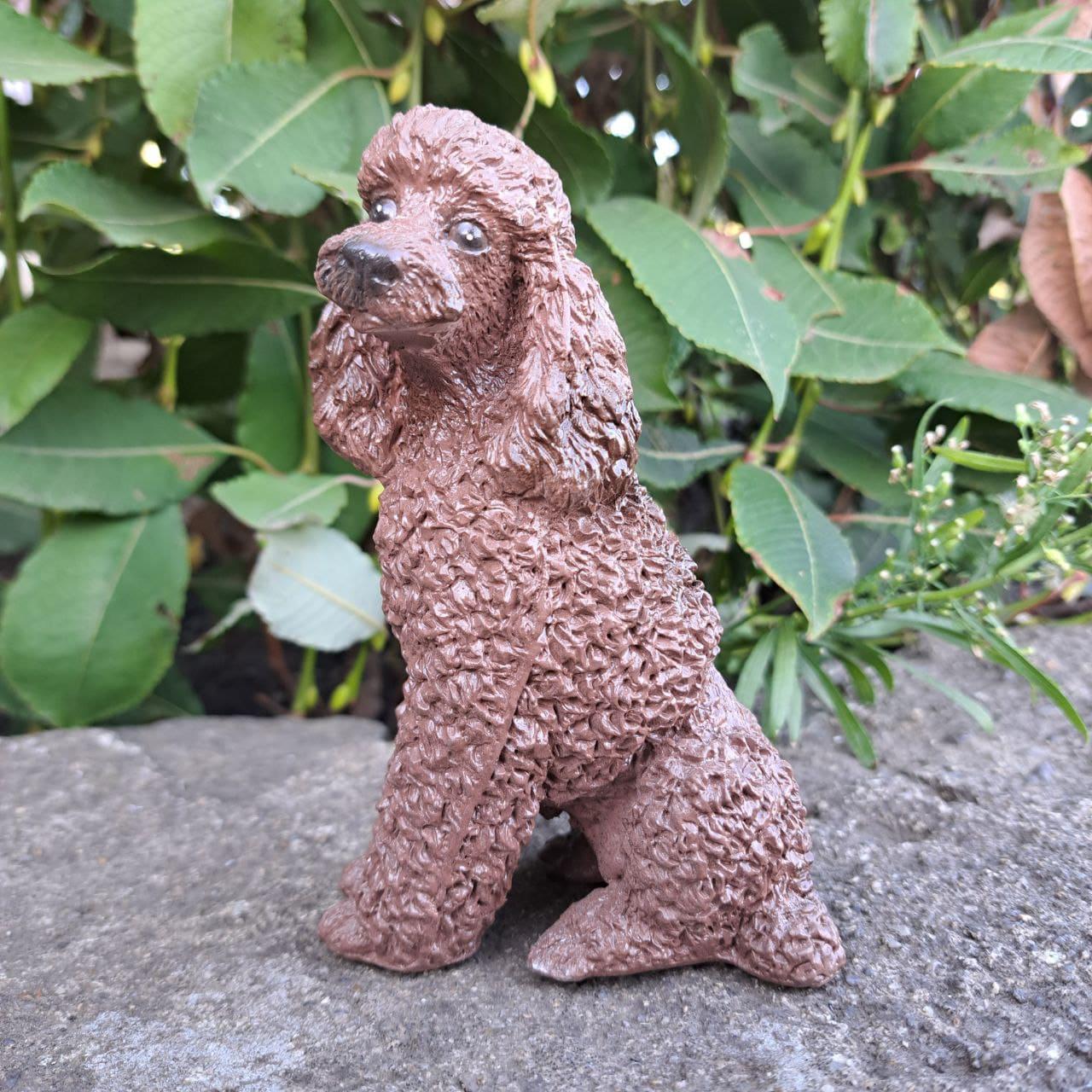 Статуэтка Пудель Коричневый (3962)