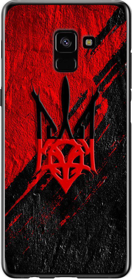 Чехол на Samsung Galaxy A8 Plus 2018 A730F Герб v4 (5293t-1345-42517)