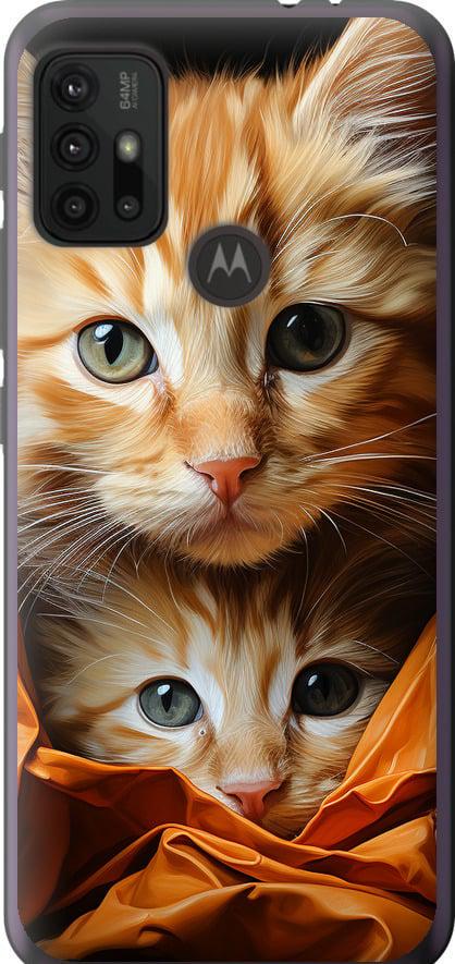 Чехол на Motorola Moto G10 Котики 2 (5664t-2319-42517)