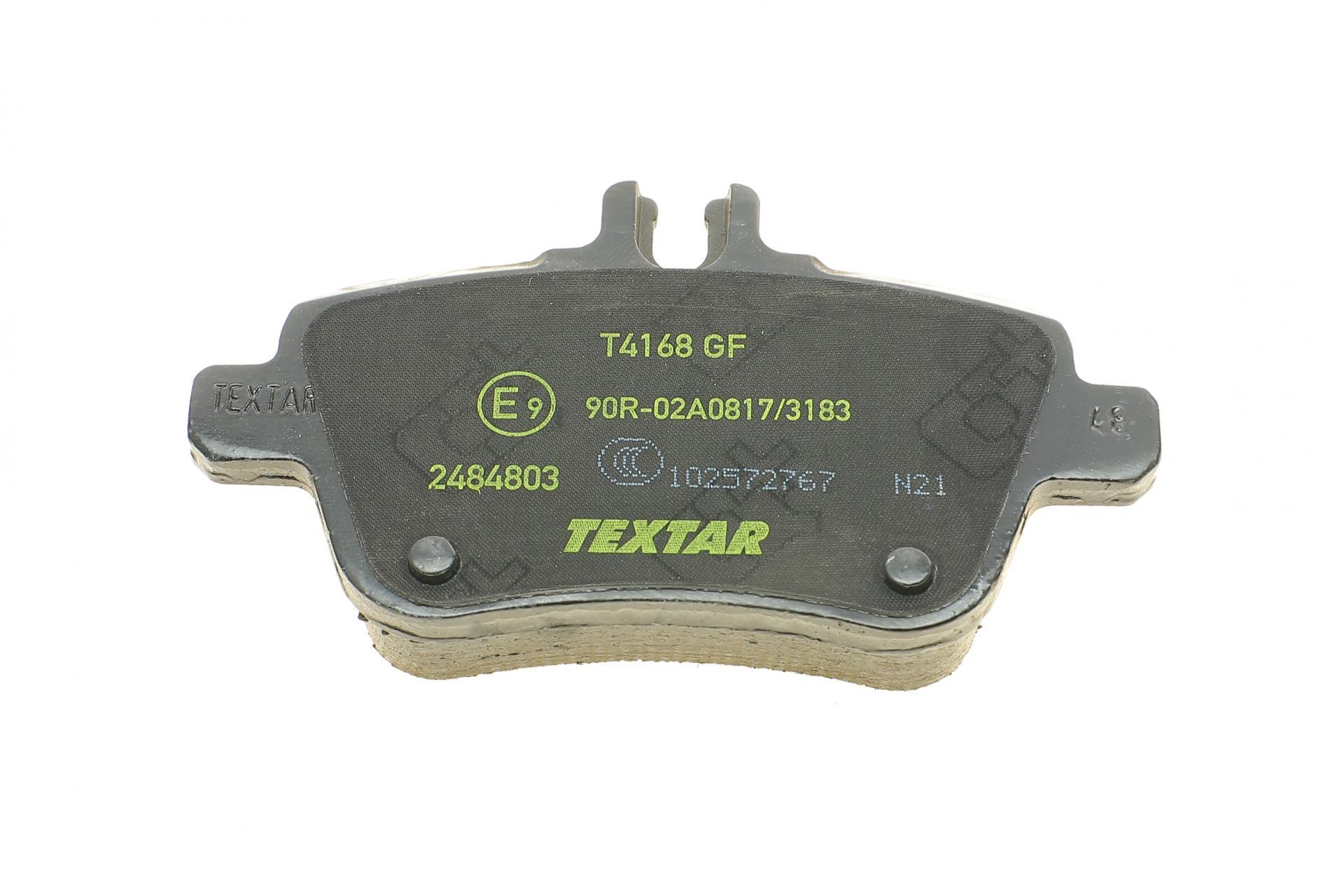 Колодки тормозные задние MB A-class W176/B-class W246 11-TRW Q+ -2484803 TEXTAR