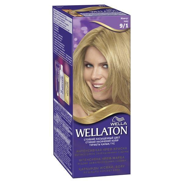 Крем-краска для волос Wellaton интенсивная 9/1 Жемчужина (23202)
