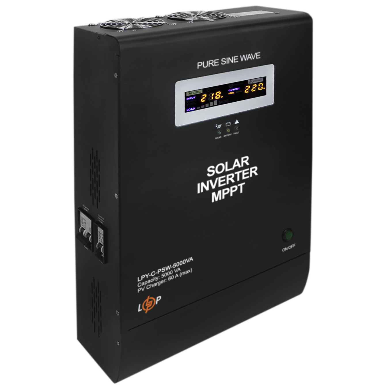 Інвертор сонячний LogicPower LPY-C-PSW-5000VA 3500W MPPT48V - фото 3