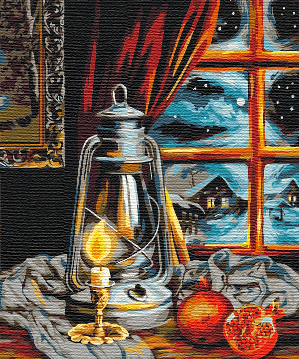 Картина по номерам Brushme BS51530 Уют 40x50 см (1717991106)