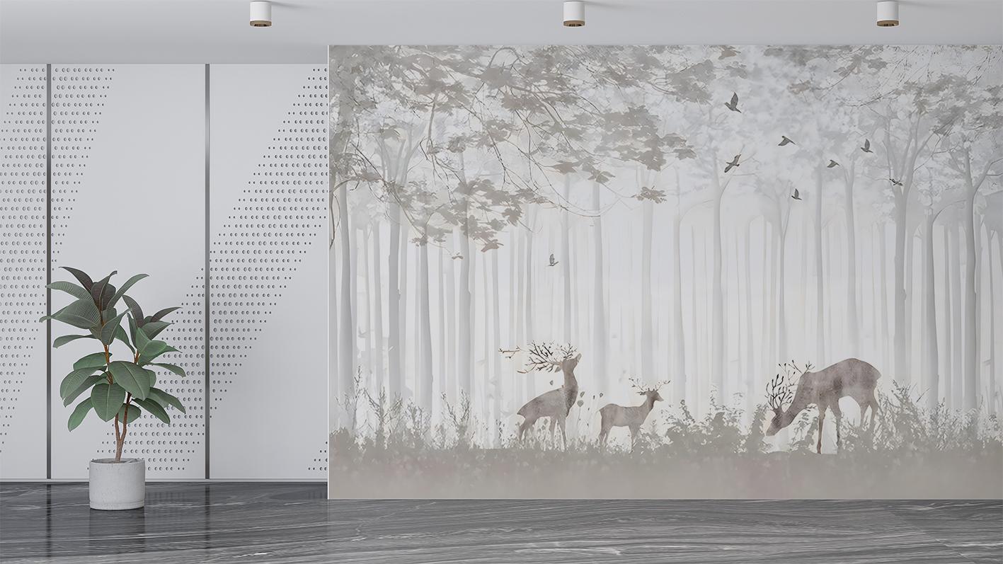 Фотообои флизелиновые Upstream Семья оленей 368х245 см (S5KID-087/7) - фото 7 Фотообои флизелиновые Upstream Семья оленей 368х245 см (S5KID-087/7) - фото 7