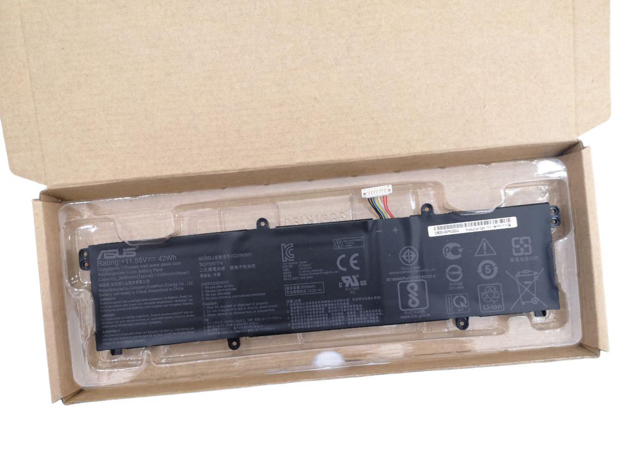 Аккумулятор для Asus VivoBook S14 M433IA/B31N1911/C31N1911 3640 mAh 42Wh (21347559)