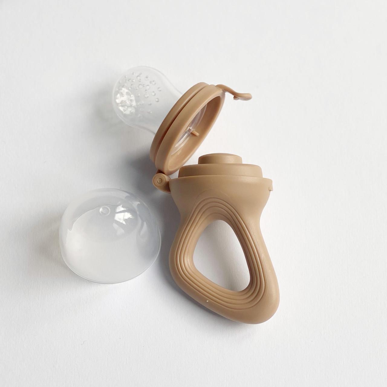 Ниблер cиликоновый Баловень Caramel - фото 2 Ниблер cиликоновый Баловень Caramel - фото 2