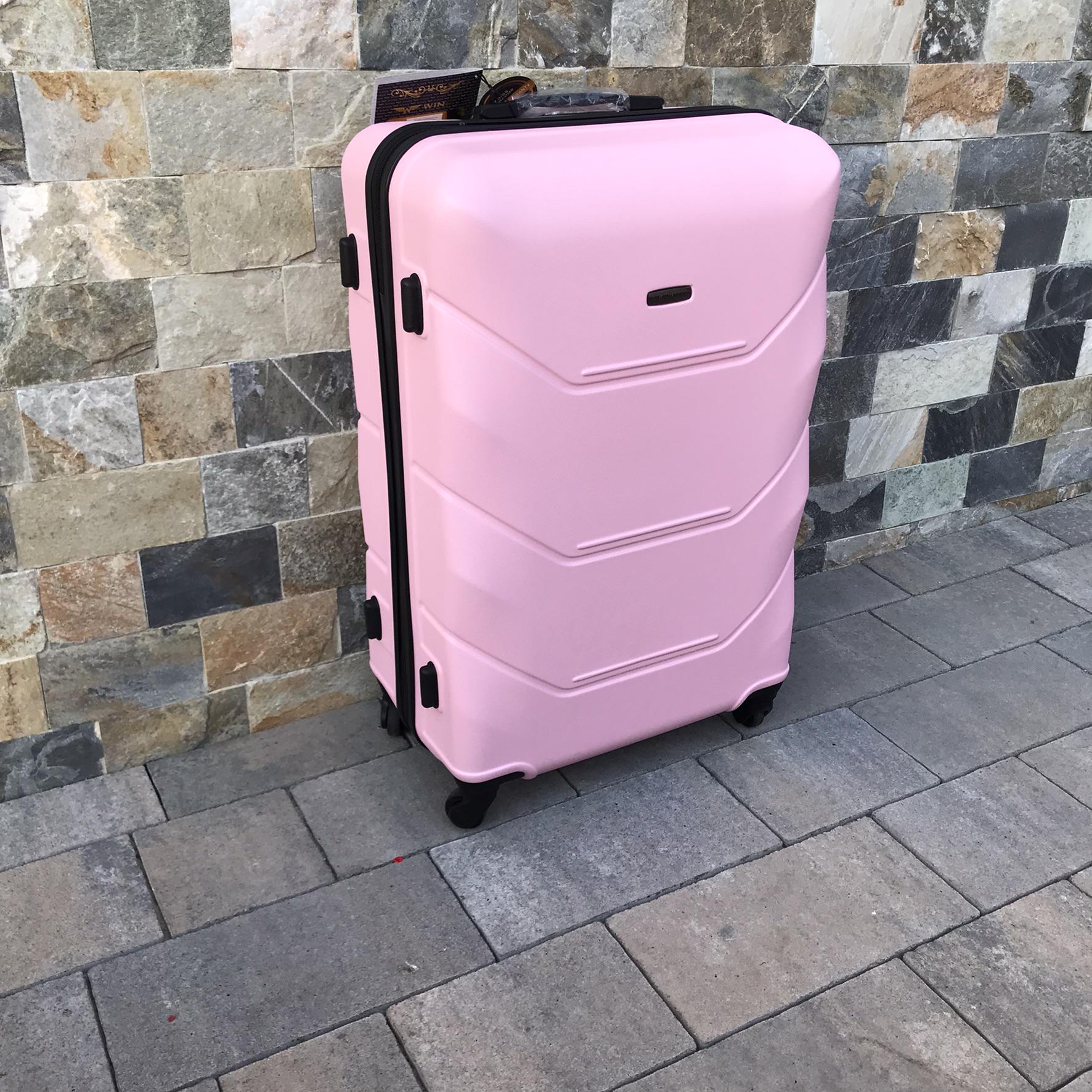 Валіза дорожня Wings 147 з полікарбонату L 75х48х30 см Рожевий (10820127) - фото 3 Валіза дорожня Wings 147 з полікарбонату L 75х48х30 см Рожевий (10820127) - фото 3