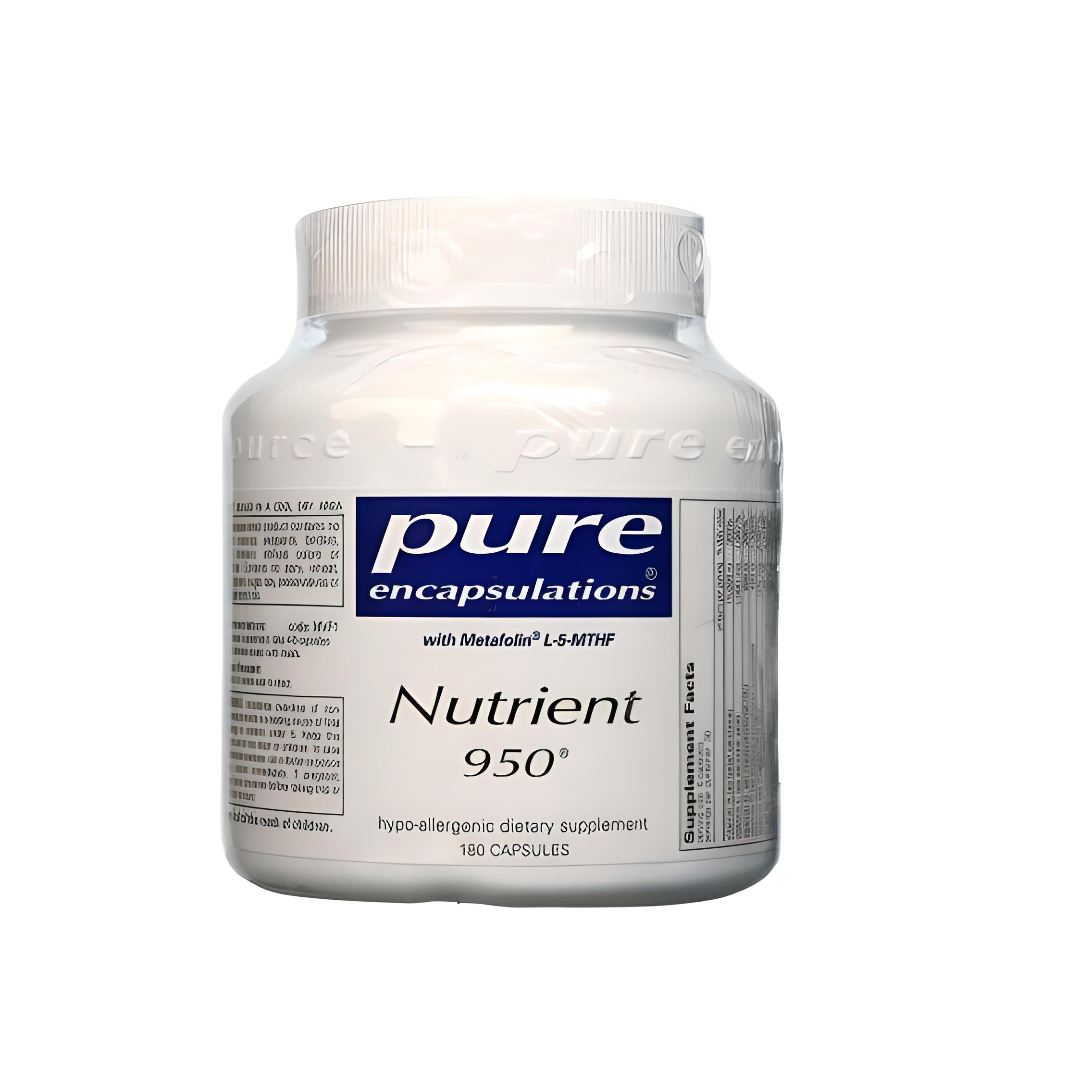 Витаминно-минеральный комплекс Pure Encapsulations Nutrient 950 180 Caps (PE-00202)