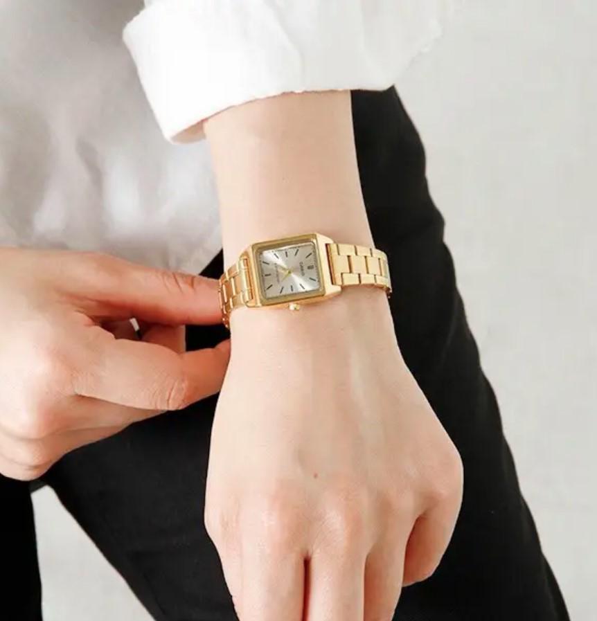 Наручные часы женские Casio LTP-V007G-9E Золотой - фото 3