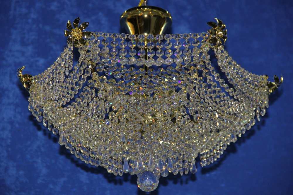 Хрустальная люстра L71290/6 DG Золото/Белый (AN000670)