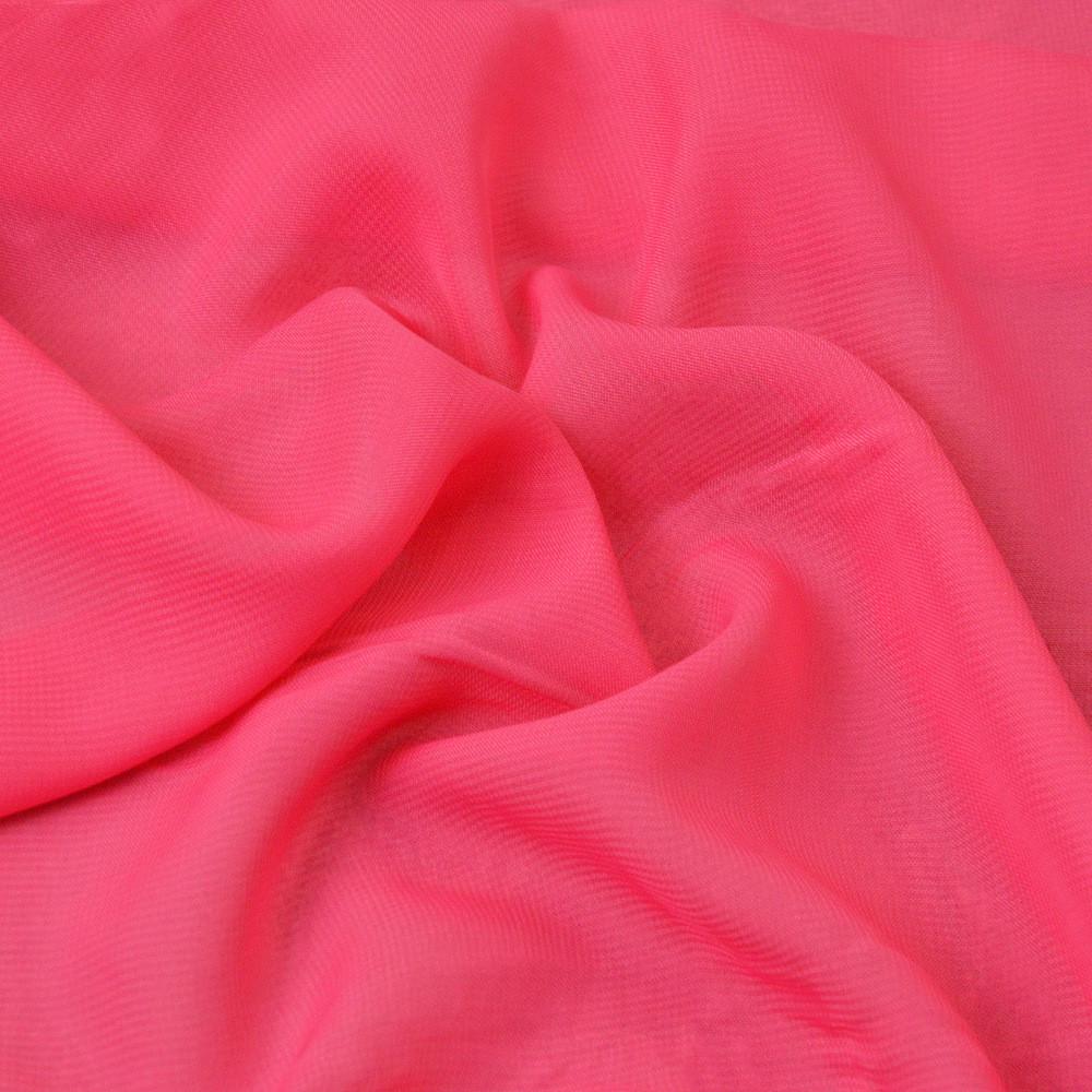 Ткань шифон Мульти темно-розовый (1438558350)