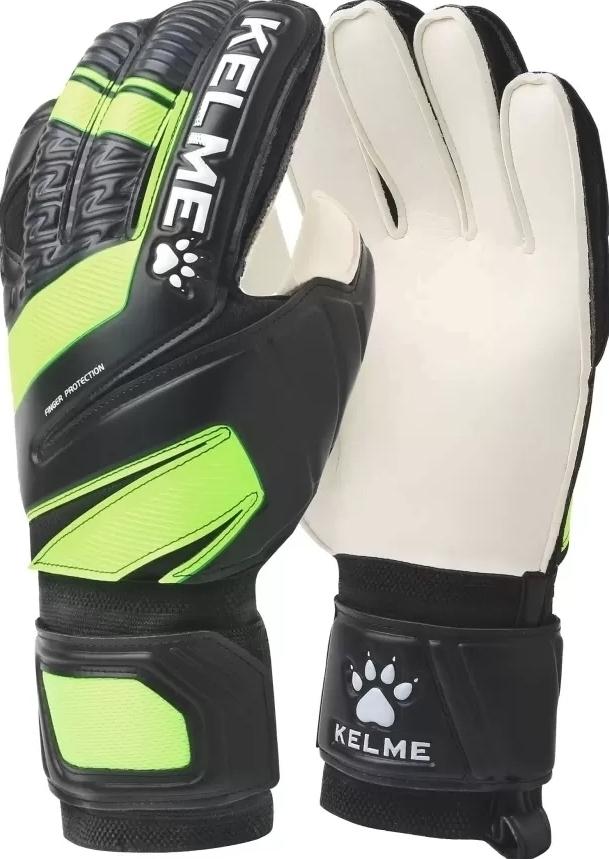 Вратарские перчатки KELME ARQUERO р. 8 Черно-салатовый (8101ST5003.9010)