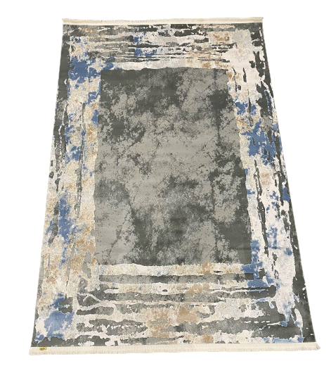 Ковер Girit Gr14D 1,6х2,3 м Grey/Blue (5149-12)