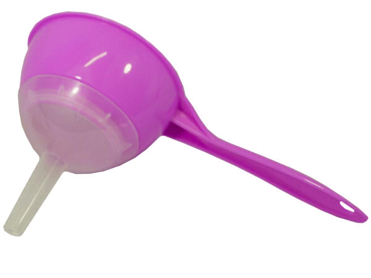 Лійка-сито трансформер пластикова Hoz Рожевий (MMS-R21497) - фото 2 Лійка-сито трансформер пластикова Hoz Рожевий (MMS-R21497) - фото 2