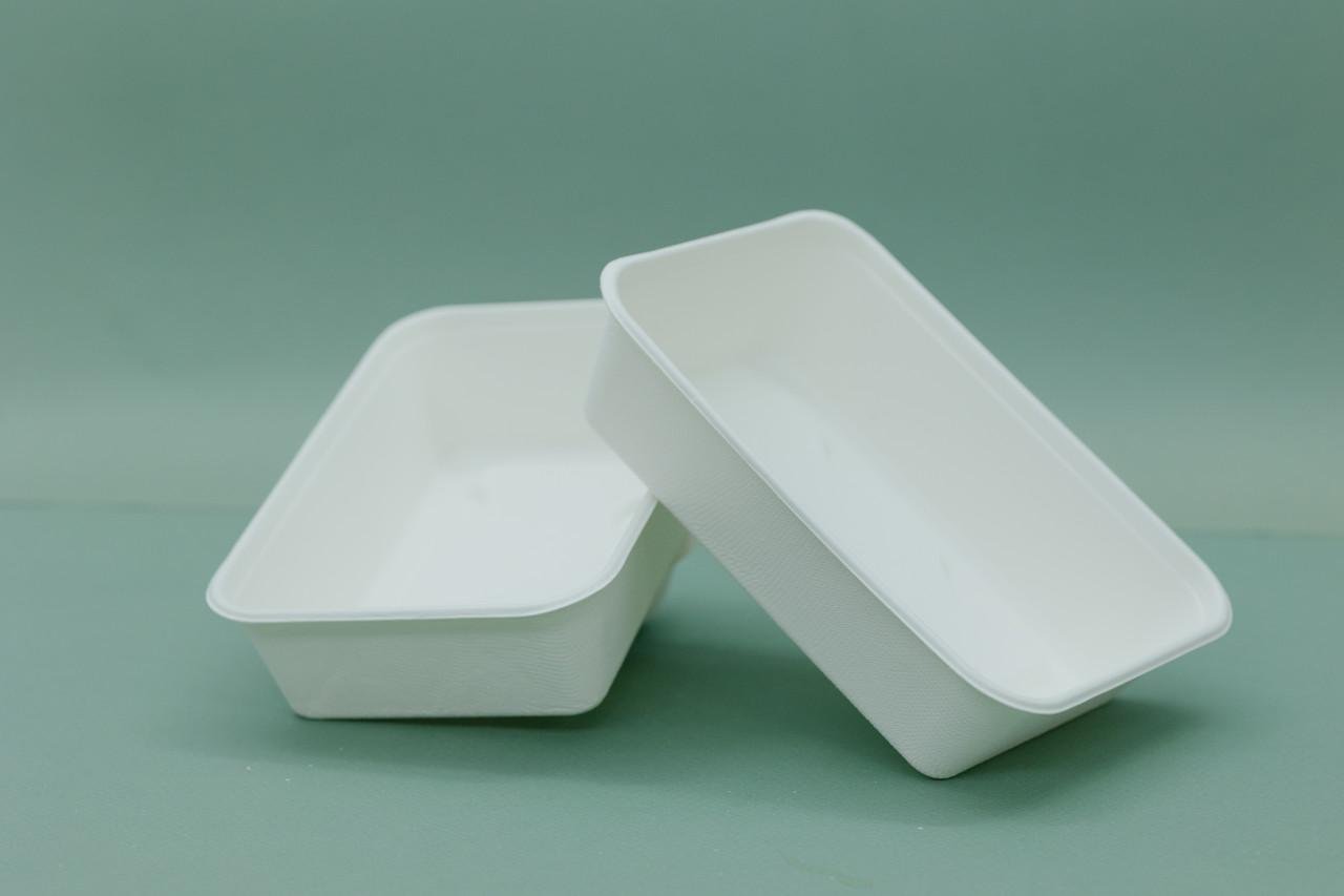 Одноразовый лоток Эко из сахарного тростника 500 мл 50 шт. 17х12 см - фото 6 Одноразовый лоток Эко из сахарного тростника 500 мл 50 шт. 17х12 см - фото 6