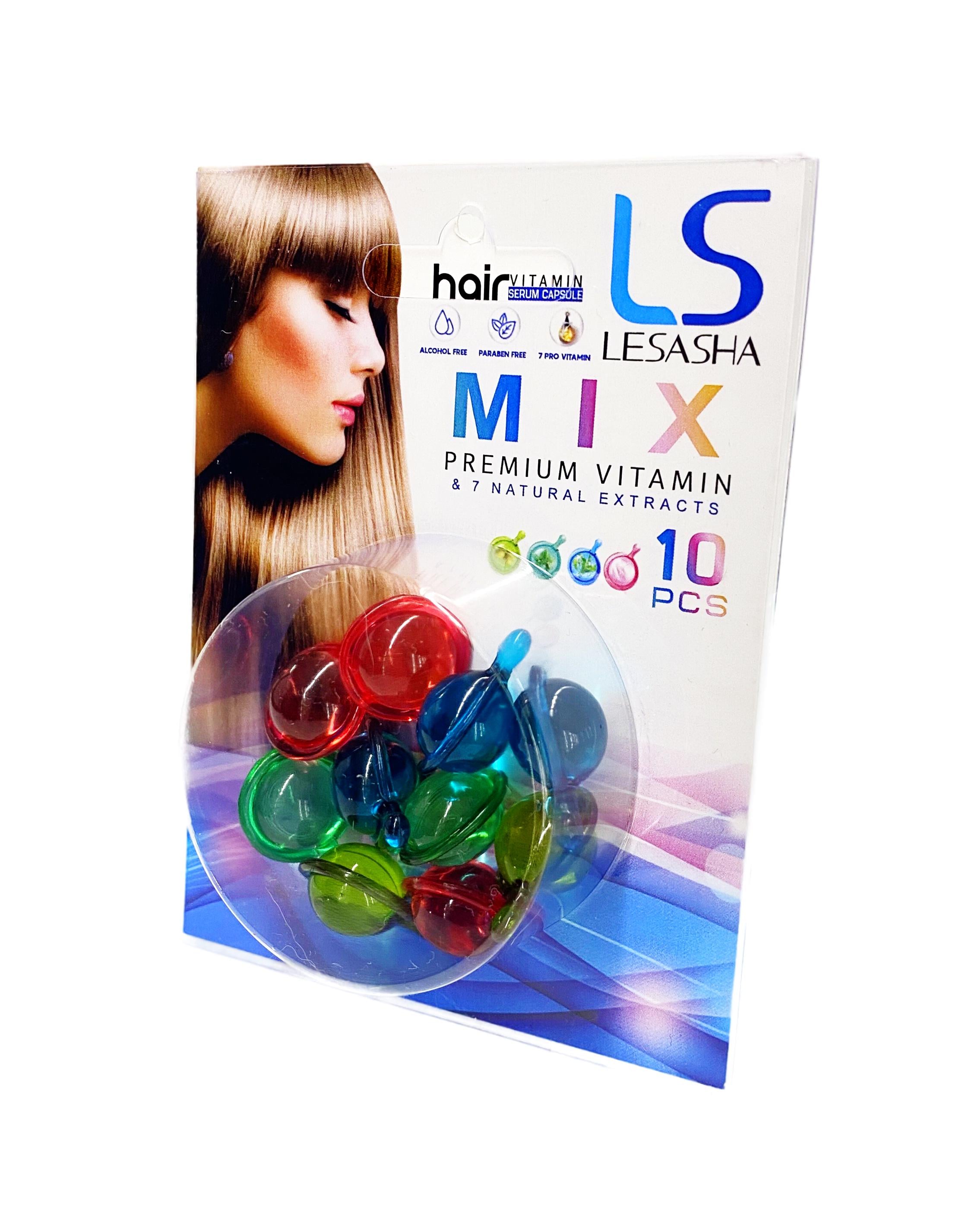 Капсулы для волос Lesasha Hair Serum Vitamin микс 10 шт. (88881)