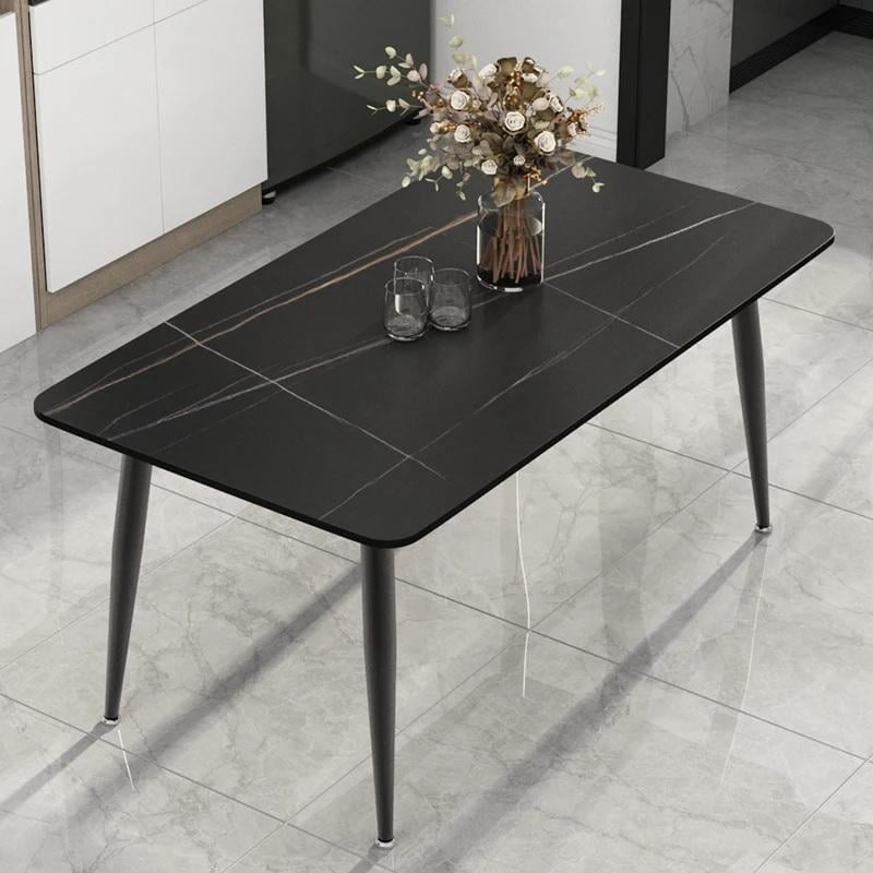 Стол обеденный Роалти керамика 120х80 см Черный (29732717) - фото 2 Стол обеденный Роалти керамика 120х80 см Черный (29732717) - фото 2