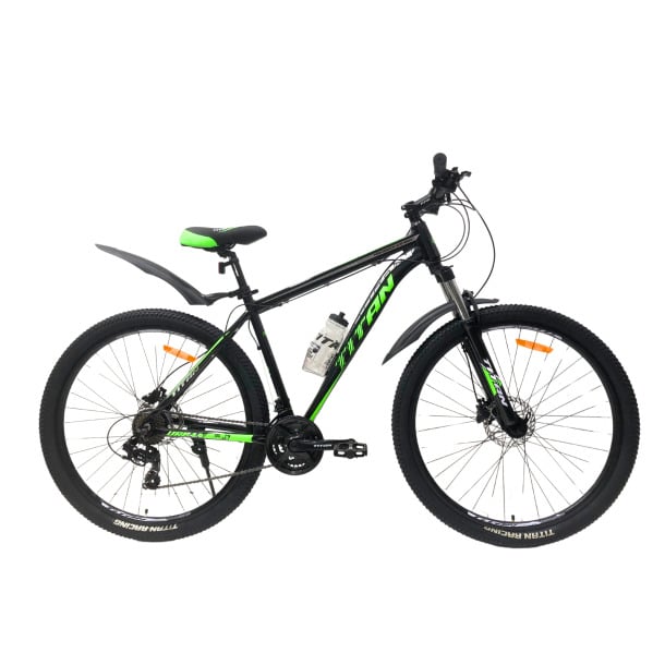Велосипед Titan Urban 2025 29" 21" Black/Green