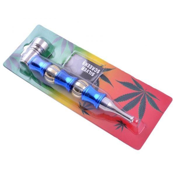 Трубка для курения Back Home 14 см Blue