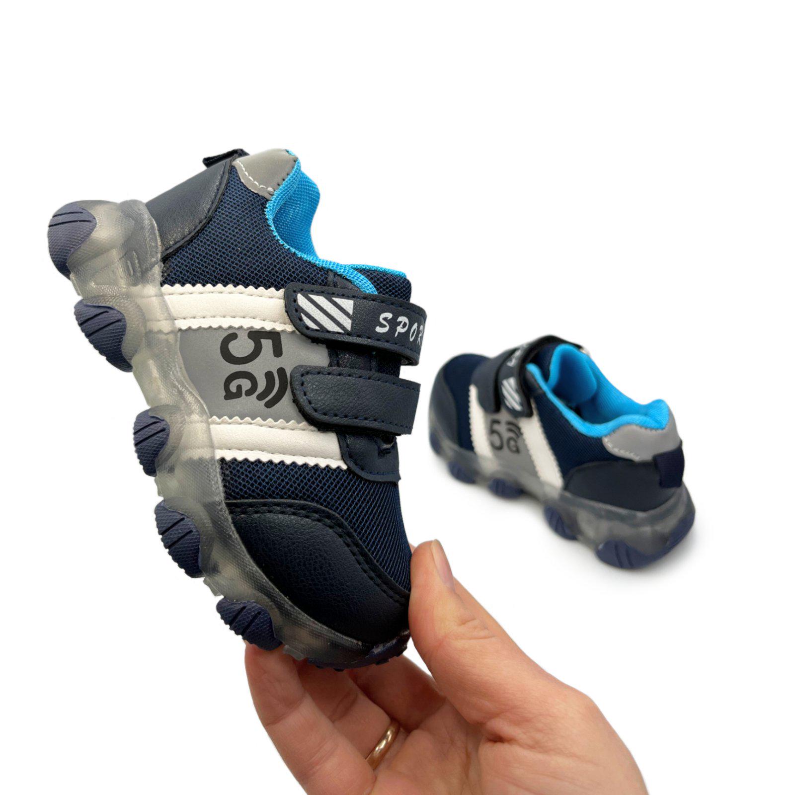 Кросівки дитячі для хлопчика Xifa kids MV-1393 р. 23 Синій - фото 3 Кросівки дитячі для хлопчика Xifa kids MV-1393 р. 23 Синій - фото 3