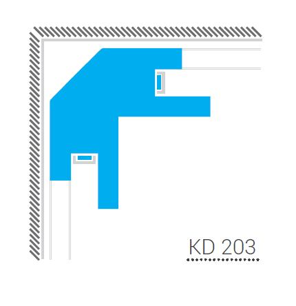 Карниз для прихованого освітлення Tesori KD203 1,15 м (55894) - фото 5