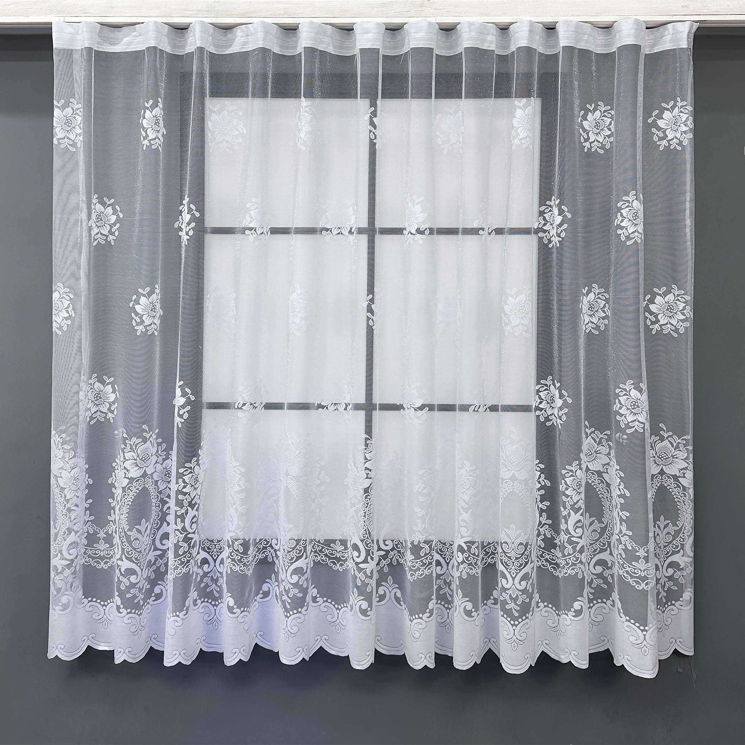 Тюль VR-Textil 1524т Жакард 200х160 см Белый (42-0508) Тюль VR-Textil 1524т Жакард 200х160 см Белый (42-0508)