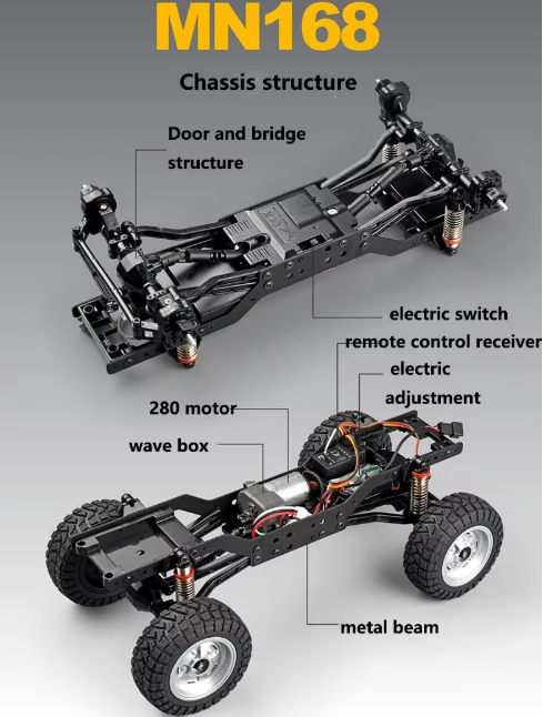 Машинка на радіокеруванні MN168 Range Rover - фото 4 Машинка на радіокеруванні MN168 Range Rover - фото 4