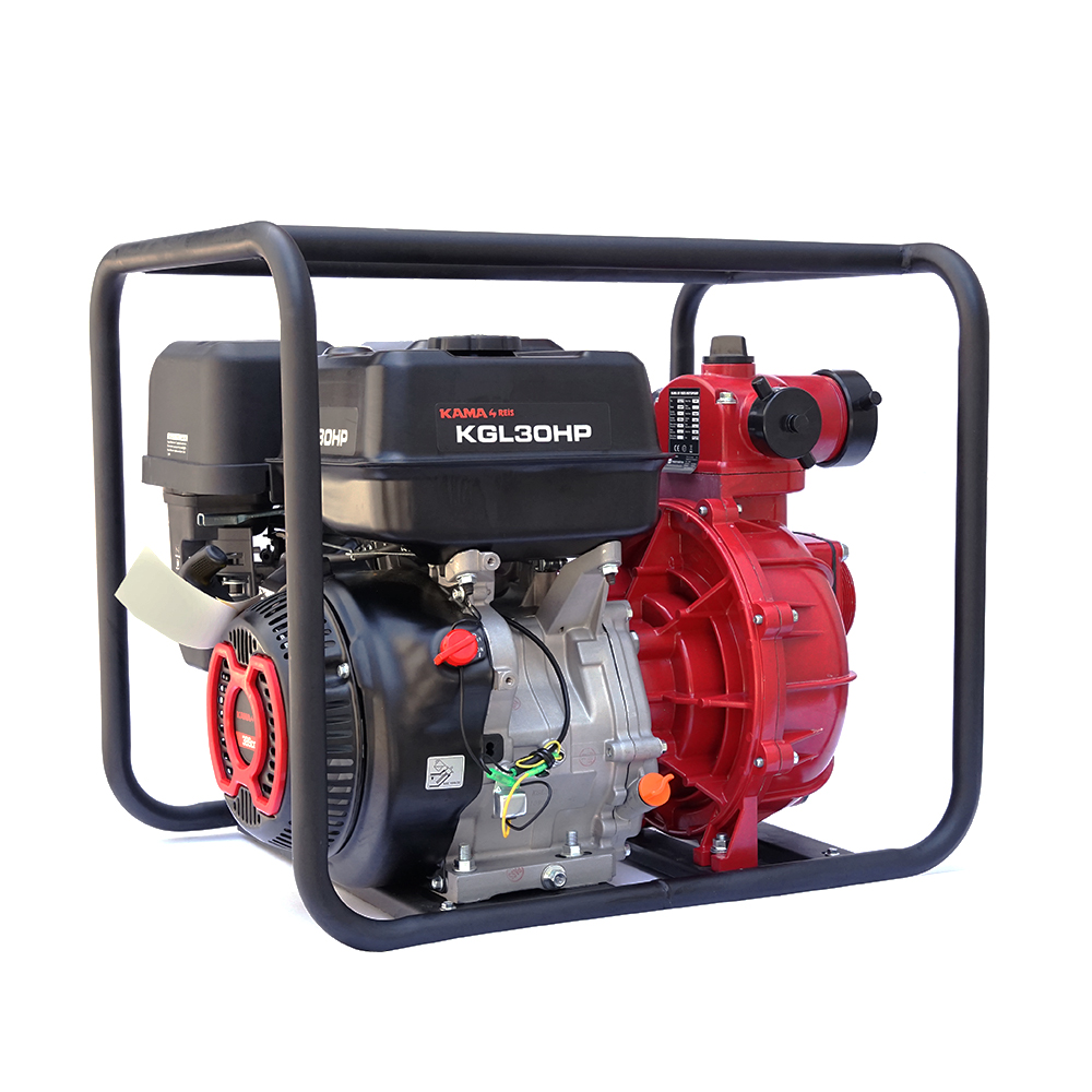 Мотопомпа бензиновая KGL30HP автономная 40 м³/ч 10 л.с. (YUT_V6328)