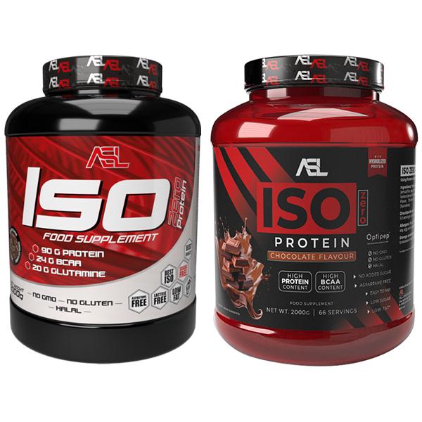 Протеїн AllSports Labs Iso Zero Protein raspberry 2 кг - фото 2